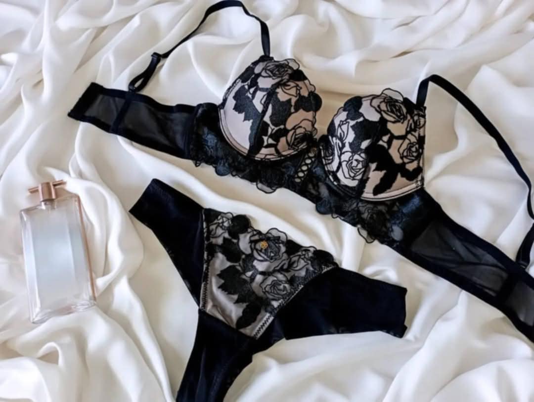 Ensemble Lingerie Victoria Noire