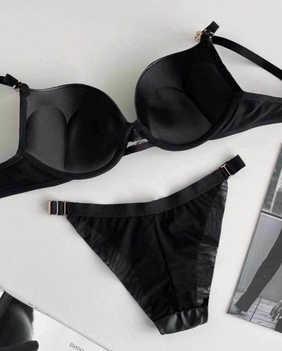 Ensemble Lingerie Addiction Noir