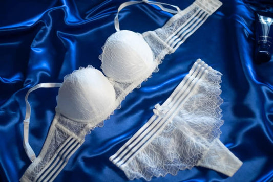 Ensemble Lingerie Romance Blanc