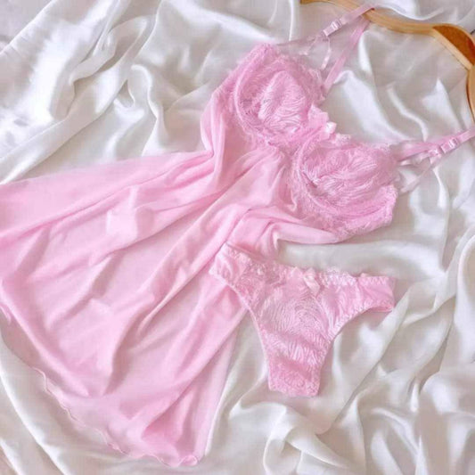 Ensemble Nuisette Dream Rose